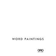 Word Paintings by Elliott + Associates Architects, 9781941806234