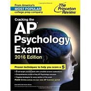 Cracking the AP Psychology Exam, 2016 Edition by PRINCETON REVIEW, 9780804126236