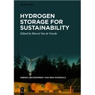 Hydrogen Storage for Sustainability by Fechete, Ioana; Voorde, Marcel, 9783110596236