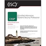 (ISC)2 CISSP Certified...,Chapple, Mike; Stewart, James...,9781119786238