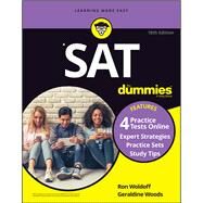 SAT For Dummies Book + 4 Practice Tests Online by Woldoff, Ron; Woods, Geraldine, 9781119716242
