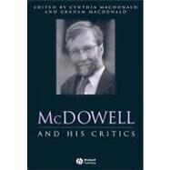 Mcdowell And His Critics by Macdonald, Cynthia; Macdonald, Graham, 9781405106245