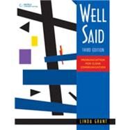 Well Said: Pronunciation for Clear Communication by Grant, Linda, 9781424006250