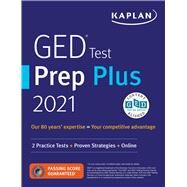 GED Test Prep Plus 2021 2 Practice Tests + Proven Strategies + Online by Van Slyke, Caren, 9781506266251