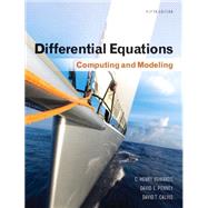 Differential Equations Computing and Modeling by Edwards, C. Henry; Penney, David E.; Calvis, David, 9780321816252