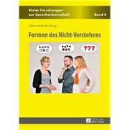 Formen Des Nicht-verstehens by Niebuhr, Oliver, 9783631626252