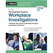 The Essential Guide to Workplace Investigations by Guerin, Lisa, 9781413326253