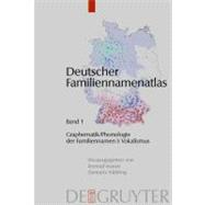Deutscher Familiennamenatlas by Kunze, Konrad, 9783110186253