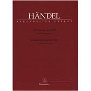 Eleven Sonatas For Flute And Basso Continuo by Georg Frideric Handel and Hans-Peter Schmitz, 9790006446254