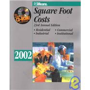 Square Foot Costs 2002 by Balboni, Barbara, 9780876296257