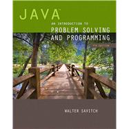 Java An Introduction to Problem Solving and Programming by Savitch, Walter, 9780133766264