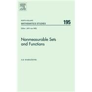 Nonmeasurable Sets and Functions by Kharazishvili, 9780444516268