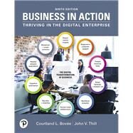 MyLab Intro to Business with Pearson eText -- Access Card -- for Business in Action by Bovee, Courtland L.; Thill, John V., 9780135206270