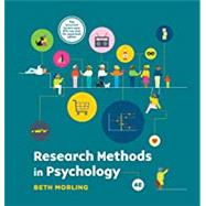 Research Methods in...,Morling, Beth,9780393536270