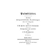 Palmbltter by Liebeskind, August Jakob; Herder, Johann Gottfried; Krummacher, Friedrich Adolf, 9783111076270