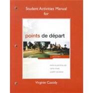 Student Activities Manual for Points de dpart by Scullen, Mary Ellen; Pons, Cathy; Valdman, Albert, 9780205796274