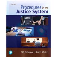 Procedures in the Justice System by Roberson, Cliff; Winters, Robert, 9780135186275