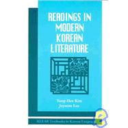 Readings in Modern Korean Literature by Kim, Yung-Hee; Lee, Jeyseon, 9780824826277