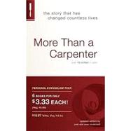 More Than a Carpenter Personal Evangelism by McDowell, Josh, 9781414326283