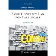 Basic Contract Law for Paralegals by Helewitz, Jeffrey A., 9781454896289