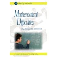 Mathematical Difficulties by Phye; Dowker, 9780123736291
