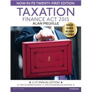 Taxation by Melville, Alan, 9781292086293