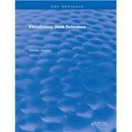 CRC Ethnobotany Desk Reference by Tim Johnson, 9781351096294