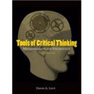 Tools of Critical Thinking by Levy, David A., 9781577666295