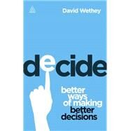 Decide by Wethey, David, 9780749466299