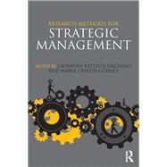Research Methods for Strategic Management by Dagnino; Giovanni Battista, 9780415506304