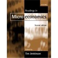 Readings in Microeconomics by Jenkinson, Tim, 9780198776307
