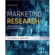 Marketing Research by McDaniel, Carl; Gates, Roger, 9781119716310