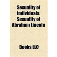 Sexuality of Individuals :...,,9781156226322