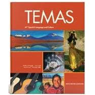 Temas: Student Edition w/AP Spanish Test Prep Worktext +Supersite Plus (vText) by Vista Higher Learning, 9781543306323