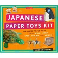 Japanese Paper Toys Kit by Dewar, Andrew, 9780804846325