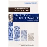 Dialectic of Enlightenment by Horkheimer, Max; Adorno, Theodor W.; Schmid Noerr, Gunzelin, 9780804736329