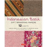 Indonesian Batik Gift Wrapping Papers by Periplus Editors, 9780804846332