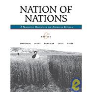 Nation of Nations : A Narrative History of the American Republic by Davidson, James West; Gienapp, William E. (CON), 9780070156333