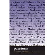 Passions by Leopardi, Giacomo; Parks, Tim, 9780300186338