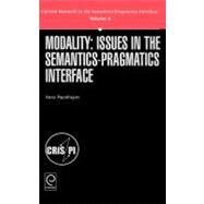 Modality : Issues in the...,Papafragou,9780080436340