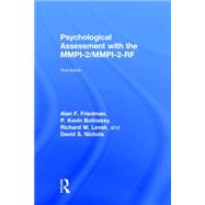 Psychological Assessment with the MMPI-2 / MMPI-2-RF by Friedman; Alan F., 9780415526340