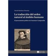 La traduccin del orden natural al mbito humano by Perucha, David Martnez, 9783631656341