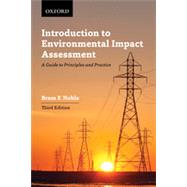 Introduction to Environmental Impact Assessment by Noble, Bram F., 9780199006342