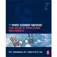 The Finite Element Method for Solid and Structural Mechanics by Zienkiewicz, O. C.; Taylor, R. L.; Fox, D. D., 9781856176347