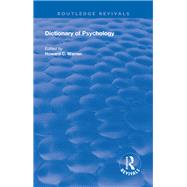Dictionary of Psychology by Warren, Howard C., 9781138616349