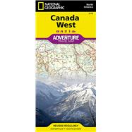 National Geographic Adventure Map Canada West by National Geographic Society (U. S.), 9781566956352