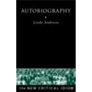 Autobiography by Anderson; Linda, 9780415186353