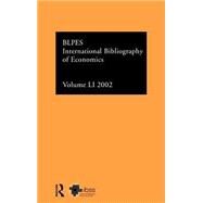 IBSS: Economics: 2002 Vol.51 by Brit Lib Pol &, 9780415326353