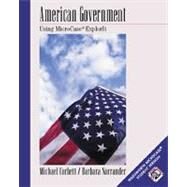 American Government: An Intro Using Microcase Explorit by Corbett/Norrander, 9780534586355