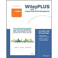 Contemporary Business, 17th Edition Loose-Leaf Print Companion with WileyPLUS Learning Space Card Set by Kurtz, David L.; Berston, Susan, 9781119336358